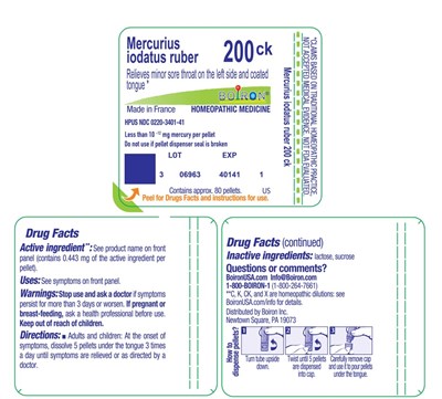 Label (Mercurius Iodatus Ruber 200ck)